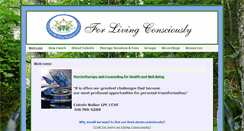 Desktop Screenshot of forlivingconsciously.com